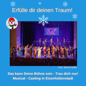 Schneemann Snowy Musical "Snowys Abenteuer", Foto Bernd Geller