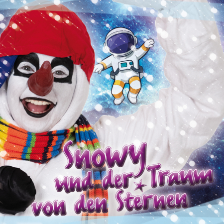 Schneemann Snowy im Musical 'Snowys Abenteuer' 2025