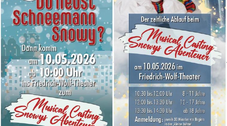 Casting 2026 Snowys Abenteuer